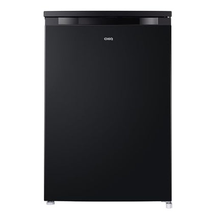 CHIQ CTT107BC Kühlschrank Klein 107 Liter, Höhe 84cm, Tiefe 55cm, Vario Box, Mikro-Gefrierfach, 7 Temperaturregelstufen, geräuscharm, 87 kWh/Jahr, Schwarz