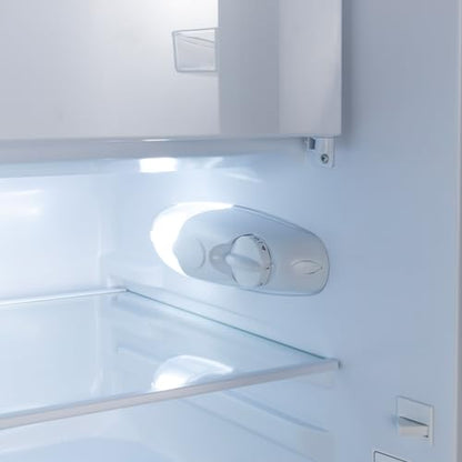 CHIQ CTT107BC Kühlschrank Klein 107 Liter, Höhe 84cm, Tiefe 55cm, Vario Box, Mikro-Gefrierfach, 7 Temperaturregelstufen, geräuscharm, 87 kWh/Jahr, Schwarz