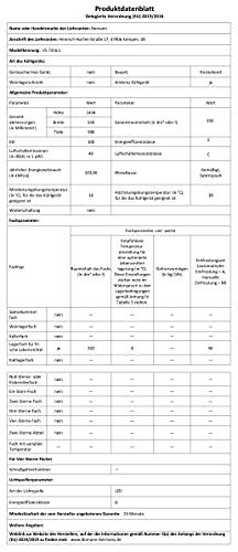 Bomann VS 7316.1 Vollraumkühlschrank 242L Inox – freistehend, LED-Beleuchtung, Türanschlag wechselbar, ideal für Getränke/Lebensmittel