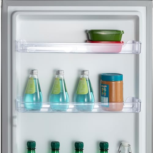 CHIQ CTT107BC Kühlschrank Klein 107 Liter, Höhe 84cm, Tiefe 55cm, Vario Box, Mikro-Gefrierfach, 7 Temperaturregelstufen, geräuscharm, 87 kWh/Jahr, Schwarz
