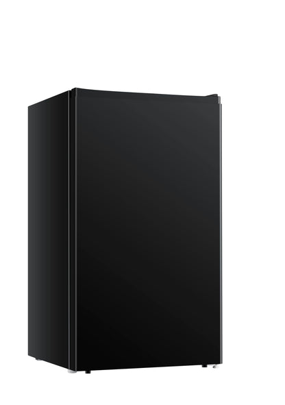 PKM KHKS93E Kühlschrank 94L freistehend - mit Kaltlagerfach, 84cm hoch, schwarz