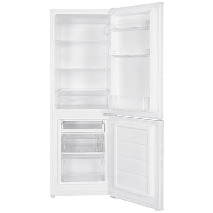 homeX Kühl-Gefrierkombi 173L weiß - 4-Sterne Gefrierfach, 142.5cm hoch, 40dB leise, freistehend, Modell CFS1110-W